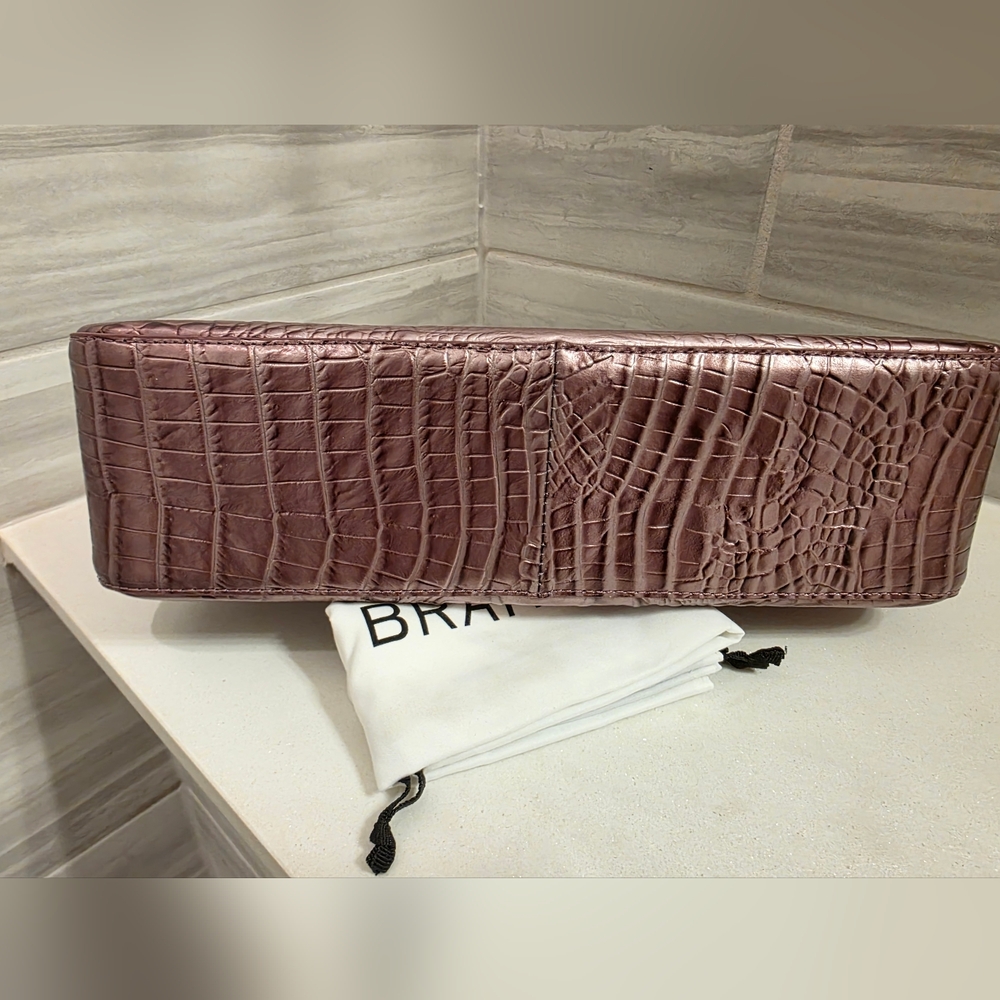 Brahmin Esme Shoulder Bag – Mellow Rose Melbourne-  Medium- Rare Color Find - Picture 6 of 12